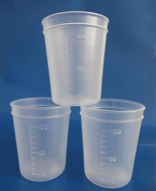 沧州塑料量杯厂家供应半透明100ml塑料量杯